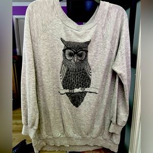 Light-Weight Owl Sweatshirt